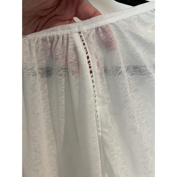 Free People White Sheer Blouse - Picture 6 of 6